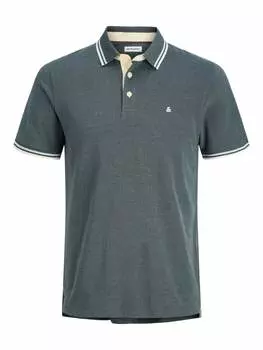 Футболка поло Jack & Jones, цвет braun-grn