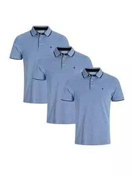 Футболка поло Jack & Jones, цвет bright cobalt