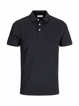 Футболка поло Jack & Jones, цвет dark grey melange