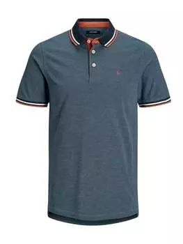 Футболка поло Jack & Jones, цвет denim blue
