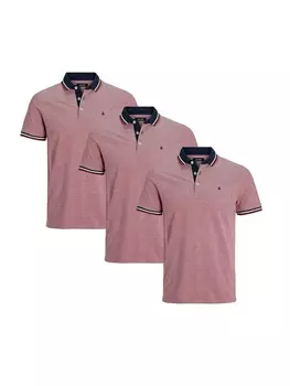 Футболка поло Jack & Jones, цвет rio red