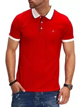Футболка поло Jack & Jones, красный