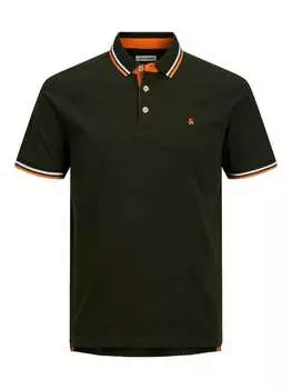 Футболка поло Jack & Jones, оливковый