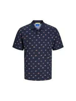 Футболка поло Jack & Jones, серый