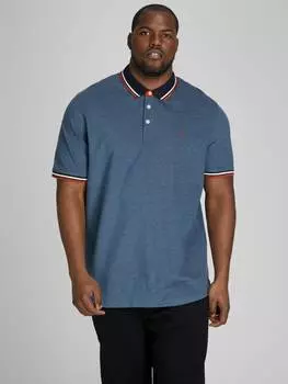 Футболка поло Jack & Jones, синий