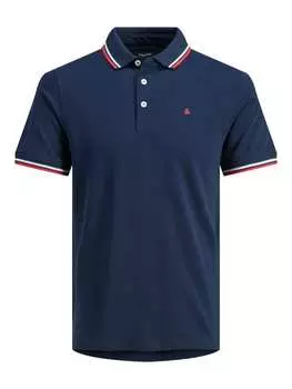 Футболка поло Jack & Jones, синий