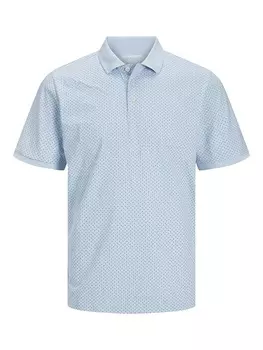 Футболка поло Jack & Jones, светло-синий