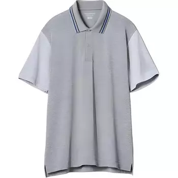 Футболка-поло Jw Anderson X JW Anderson X Roger Federer Collaboration Series, унисекс, небесно-серая Uniqlo, серый