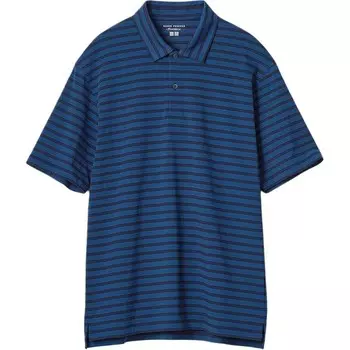 Футболка-поло JW Anderson X Roger Federer Collaboration Series, унисекс, цвет морской волны Uniqlo, цвет Sea Blue