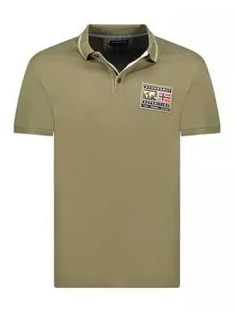 Футболка поло Karite Geographical Norway, хаки