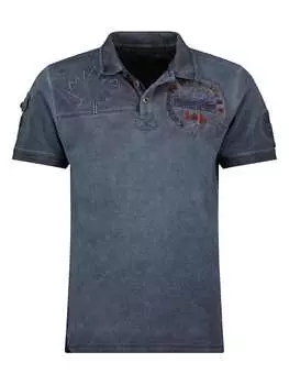 Футболка поло Kinflateak Canadian Peak, темно-синий