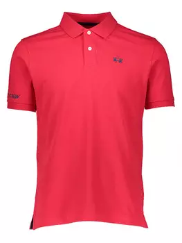 Футболка поло La Martina, красный