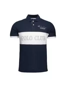 Футболка поло La Martina, темно-синий