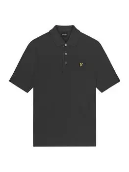 Футболка поло Lyle & Scott, антрацит