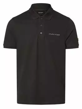 Футболка поло Lyle & Scott, антрацит
