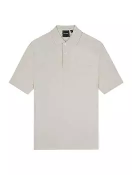 Футболка поло Lyle & Scott, бежевый
