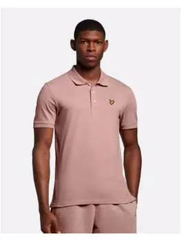 Футболка поло Lyle & Scott, розовый