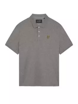 Футболка поло Lyle & Scott, серый