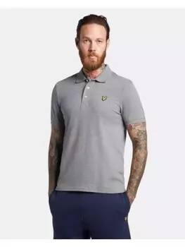 Футболка поло Lyle & Scott, серый