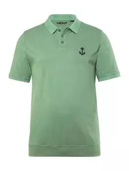 Футболка поло Men Plus, бирюзовый