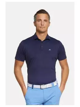 Футболка поло Meyer, темно-синий