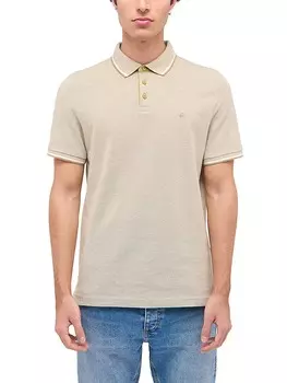 Футболка поло Mustang, бежевый