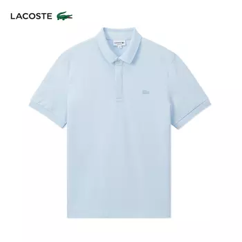Футболка-поло мужская Lacoste с короткими рукавами, красный