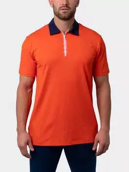 Футболка поло мужская MACEOO, красный