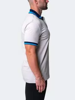 Футболка поло мужская MACEOO, серый