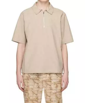 Футболка поло мужская Nanushka, цвет pebble
