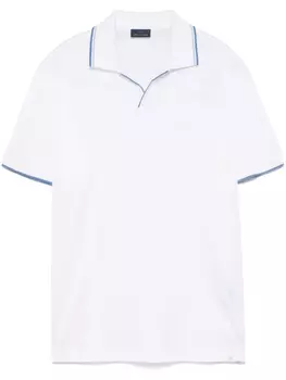 Футболка-поло Paul & Shark из хлопка, белый