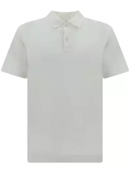 Футболка-поло Paul & Shark из хлопка, окрашенная в готовом виде, белый