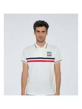 Футболка поло Pepe Jeans, белый
