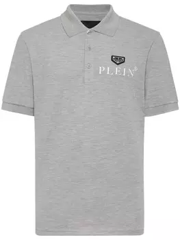 Футболка-поло Philipp Plein Iconic, серый
