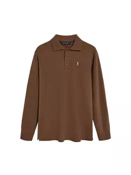 Футболка поло Polo Club, коричневый