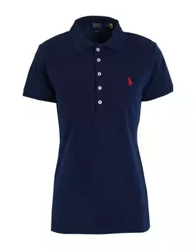 Футболка-поло Polo Ralph Lauren Slim Fit Stretch, синий