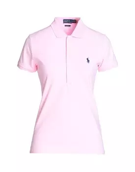 Футболка-поло Polo Ralph Lauren Slim Fit Stretch, светло-розовый