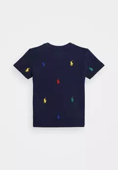 Футболка POLO PONY COTTON MESH T-SHIRT Ralph Lauren, темно-синий