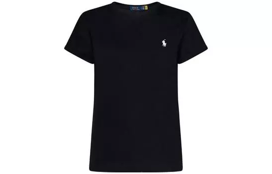 Футболка Polo Pony Cotton Polo Ralph Lauren, черный
