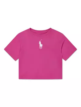 Футболка Polo Pony с вышивкой POLO RALPH LAUREN KIDS