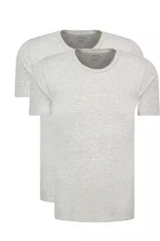 Футболка POLO RALPH LAUREN 2-pack slim fit, серый