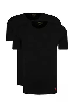 Футболка POLO RALPH LAUREN 2-pack slim fit, черный