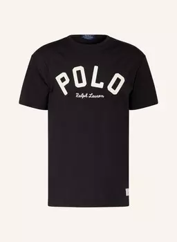 Футболка POLO RALPH LAUREN, черный/белый