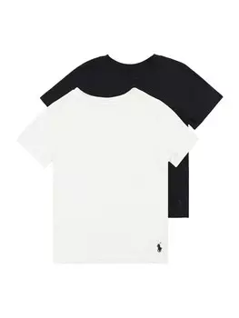 Футболка Polo Ralph Lauren, черный/белый с оттенком