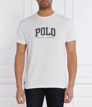 Футболка POLO RALPH LAUREN Classic fit, белый