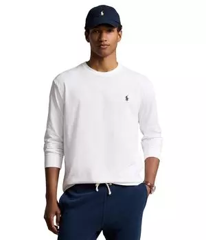 Футболка Polo Ralph Lauren Classic Fit Cotton Jersey Tee, цвет White 1