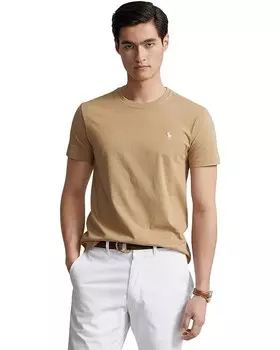 Футболка Polo Ralph Lauren Classic Fit Jersey Crew Neck, цвет Cafe Tan
