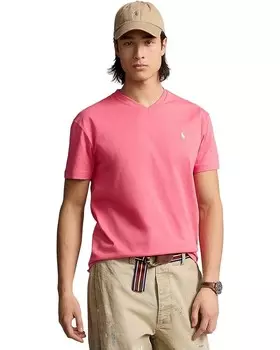 Футболка Polo Ralph Lauren Classic Fit Jersey V-Neck, цвет Red 1