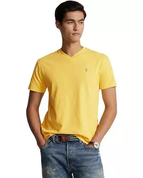 Футболка Polo Ralph Lauren Classic Fit Jersey V-Neck, желтый