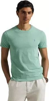 Футболка Polo Ralph Lauren Classic Fit Jersey Crewneck T-Shirt, цвет Celadon/C7215